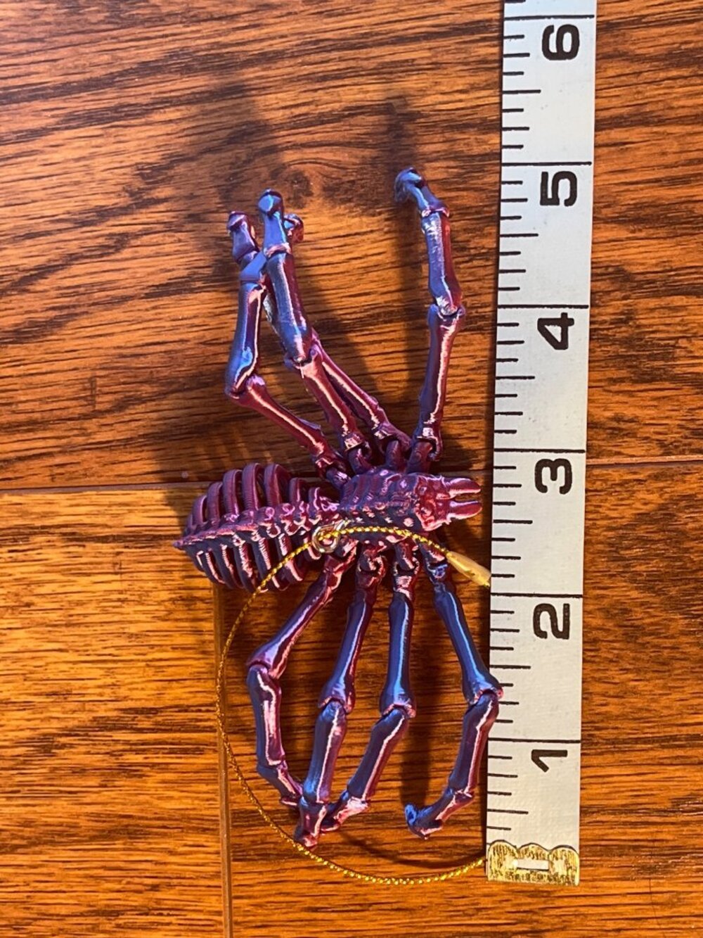 Purple & Blue Tarantula Spider Christmas Tree Ornaments Unusual Christmas Sb - Picture 6 of 8
